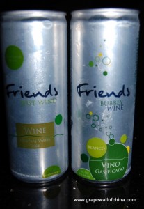 grape wall of china friends bubbly wine chile sparkling wine in a can