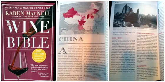 Karen MacNeil new Wine Bible includes China section