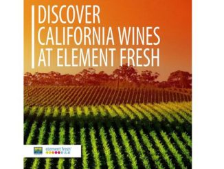 Element Fresh California wine promotion image
