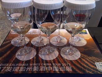 California Wine Institute blind unexpected varieties tasting Beijing