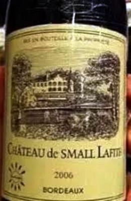wine label 5 small lafite