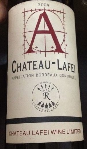 wine label chateau lafei lafite