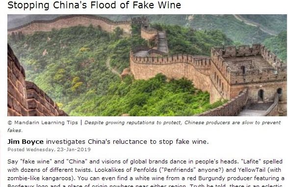 wine searcher article fake wine china